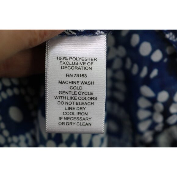 Spense 3/4 Bell Sleeve Stretchy Smocked Tunic-Size Large-BOHO - Picture 6 of 10